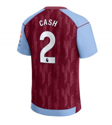 Aston Villa Matty Cash #2 Replika Hjemmebanetrøje 2023-24 Kortærmet